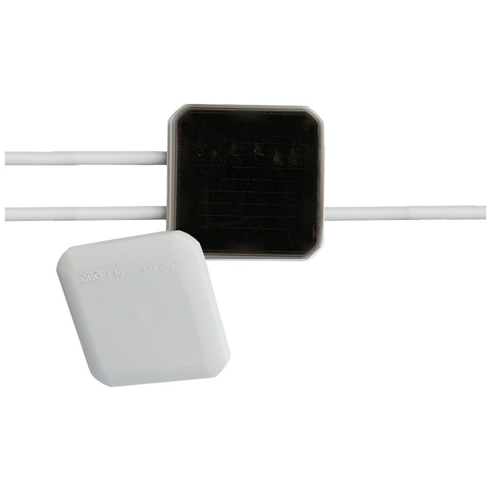 CellPack Steckdose CellPack 420085 Abzweigdose halogenfrei (L x B x H) 90 x 90 x 52 mm 1