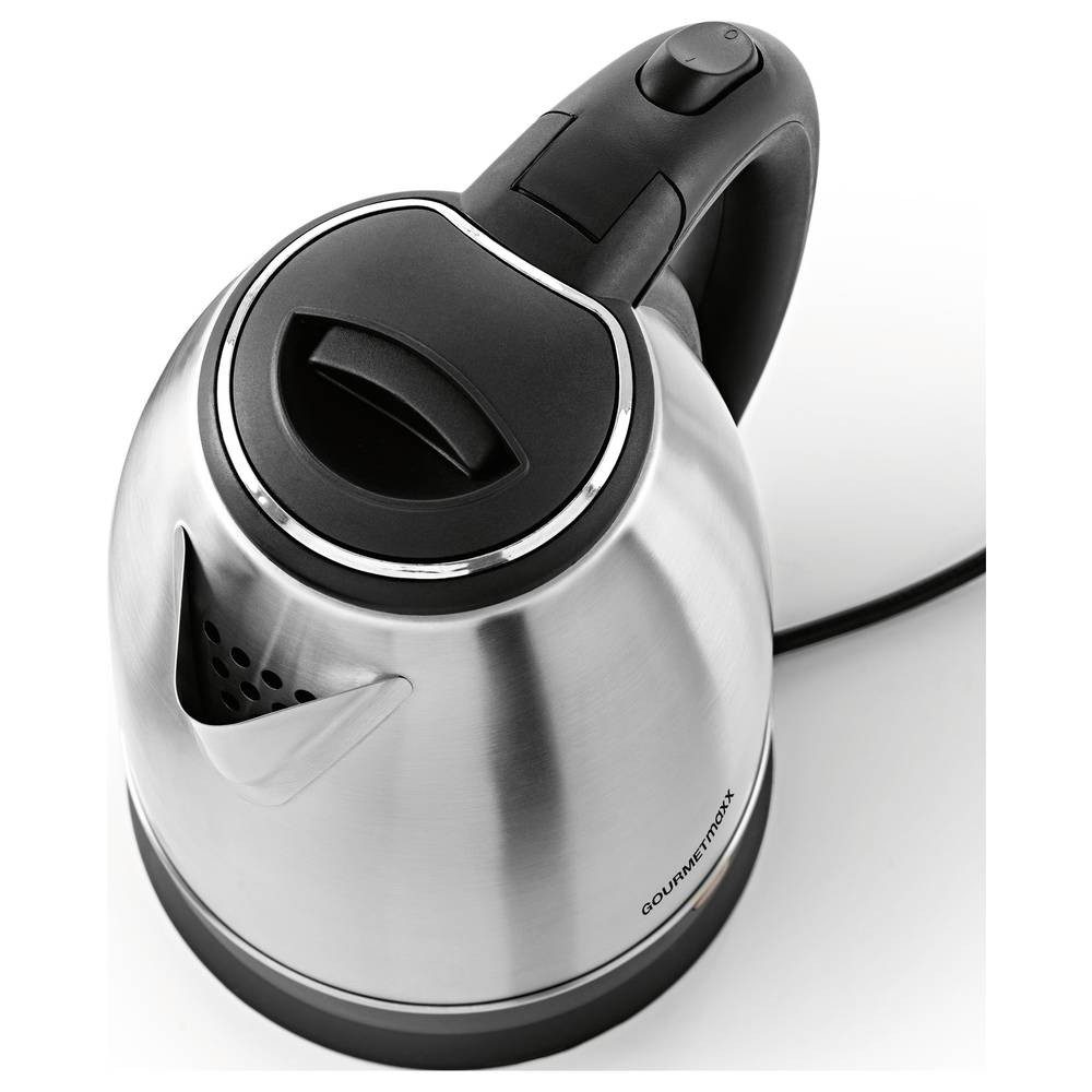 GOURMETmaxx Wasserkocher Wasserkocher - 1.8 l - Edelstahl 13704, schnurlos – Bild 4 von 5