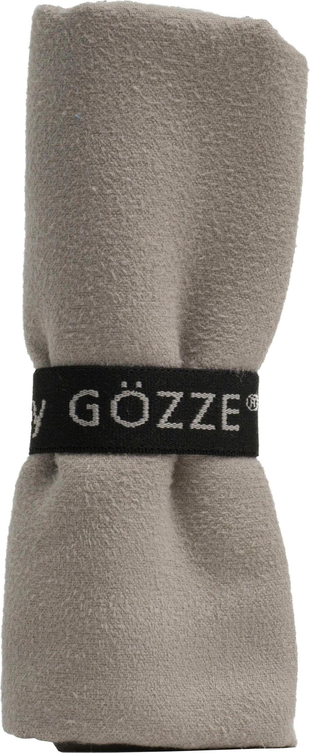 Gözze Handtuch Set Sports by Gözze, Microfaser, (Set, 3-tlg), Sporthandtuch, 3-tlg. Set, schnell trocknend, ideal für Sport & Reisen taupe