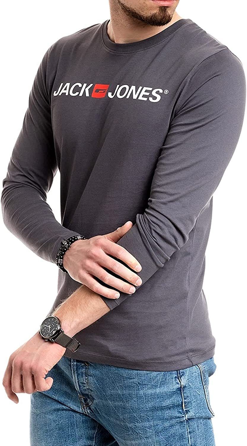 Jack & Jones Langarmshirt mit Printaufdruck günstig online kaufen