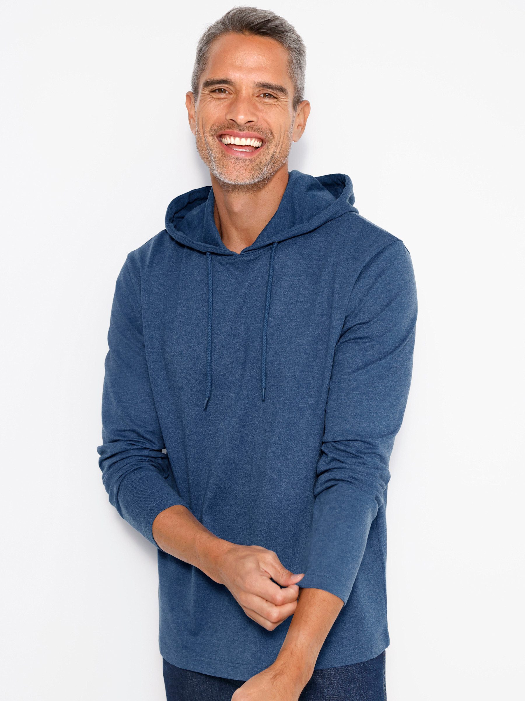 Sieh an! T-Shirt Kapuzensweatshirt Langarm