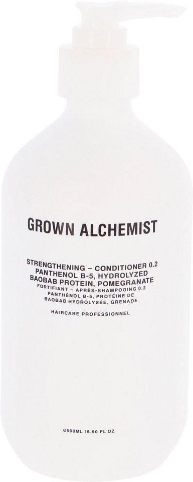 GROWN ALCHEMIST Haarspülung Strengthening - Conditioner 0.2, Panthenol B-5,  Hydrolyzed Baobab Protein, Pomegranate