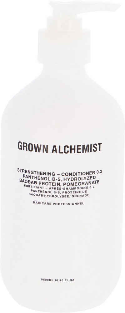 GROWN ALCHEMIST Haarspülung Strengthening - Conditioner 0.2, Panthenol B-5, Hydrolyzed Baobab Protein, Pomegranate
