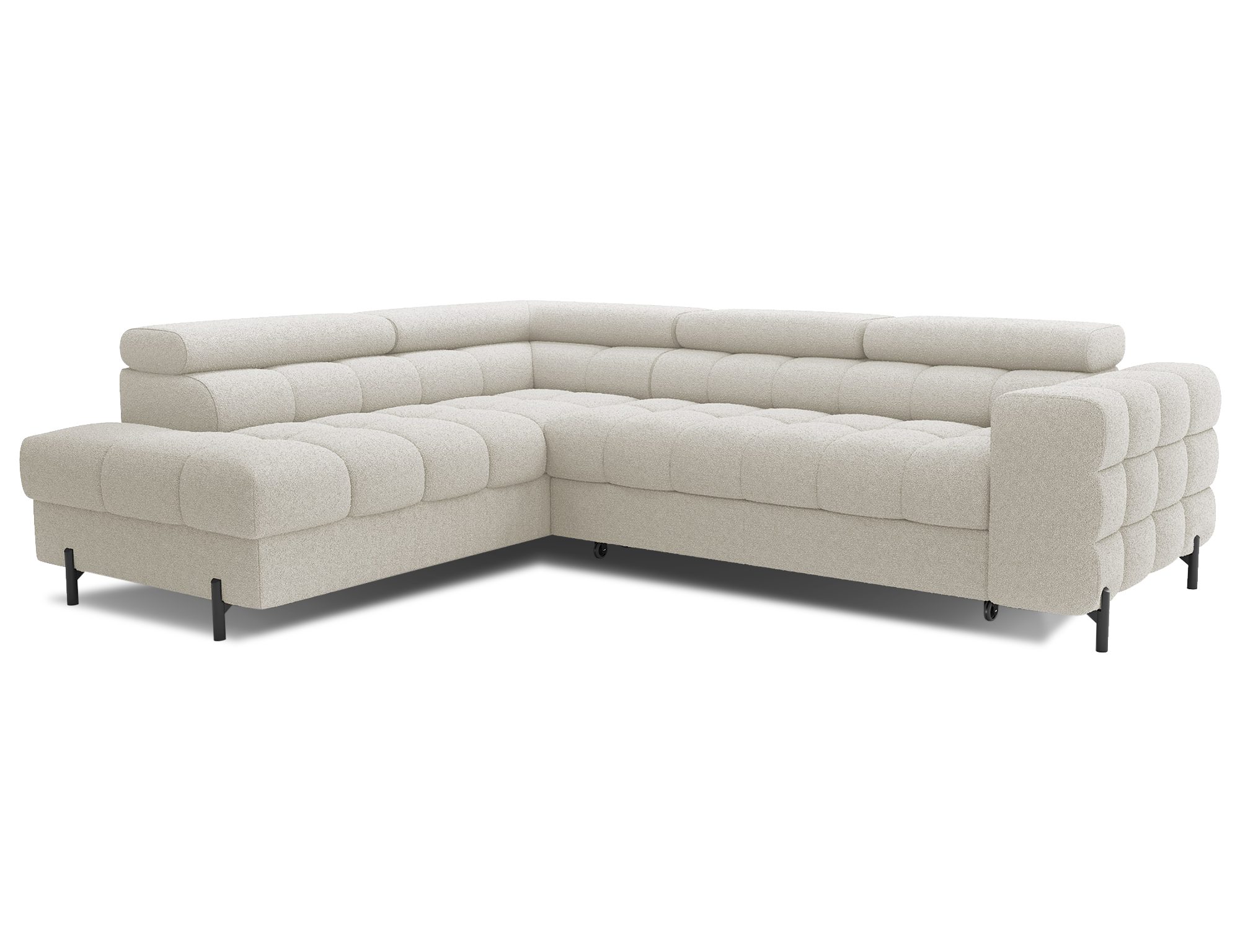 MOEBLO Ecksofa Ferrucio, modernes Schlafsofa mit günstig online kaufen