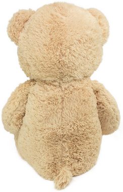 BRUBAKER Kuscheltier XXL Teddybär 100 cm mit Happy Birthday Herz (1-St), großer Teddy Bär, Stofftier Plüschtier