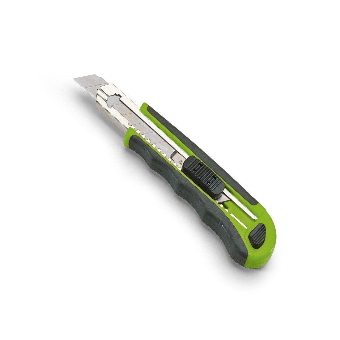 Nölle Cuttermesser Abbrechmesser 18mm Scharf Schwarz/Rot 1 Stück, (1-tlg), Cutter Messer Schneidwerkzeug Abbrechklinge Werkzeug Klingenmesser