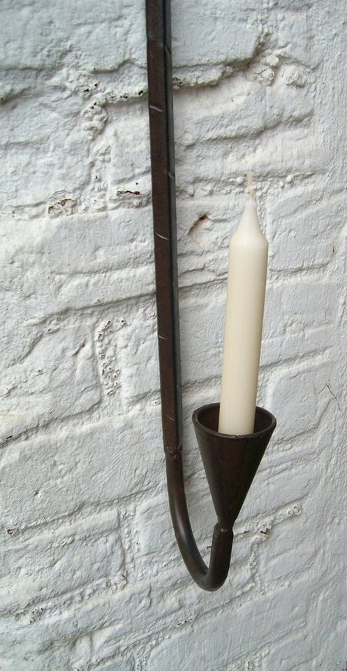 Deko-Impression Wandkerzenhalter Stilvoller, schwerer Wandkerzenhalter,  Kerzenständer, Eisen massiv, 91 (1 St)