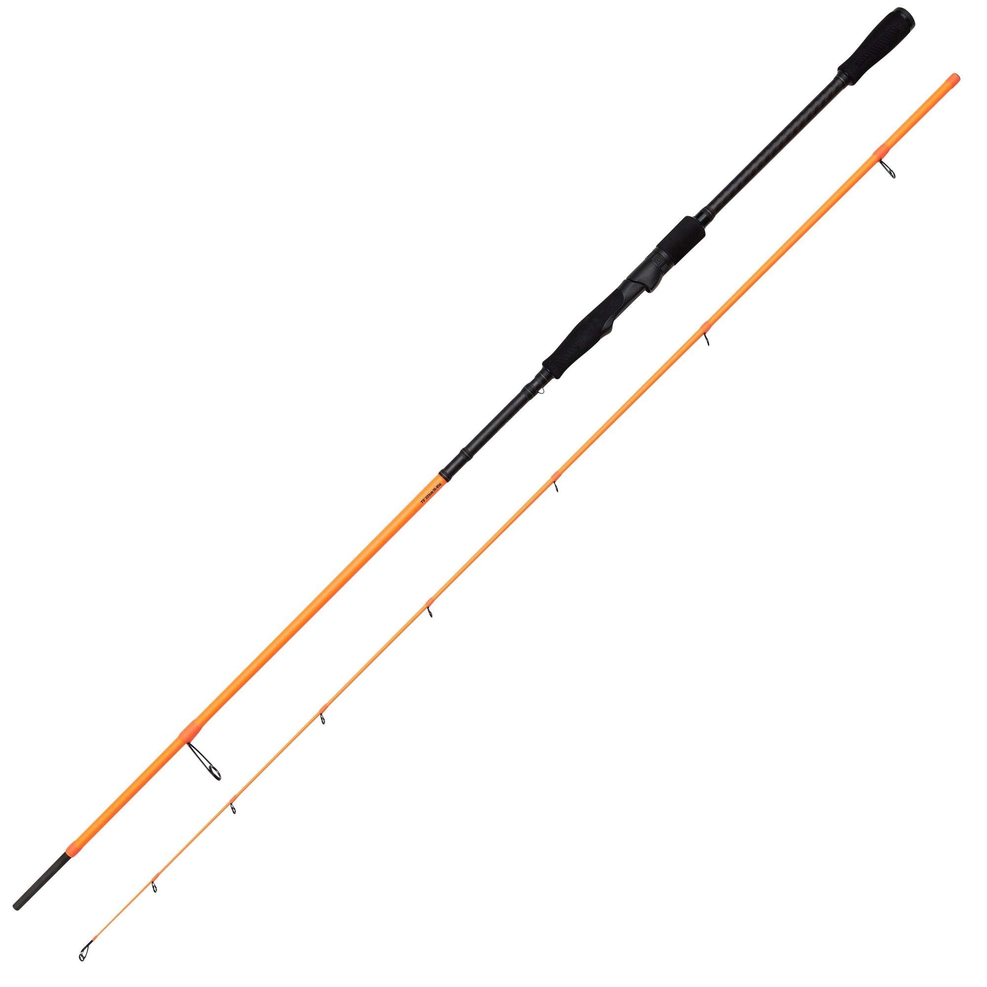 Savage Gear Spinnrute Orange Rod Spin 2,21m 2,13m 2,69m LTD ein ausbalanciert Game Perfekt für Angelruten, Gefühl WG_15-45g optimales Medium 2,51m