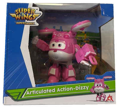 Alpha Group Spielfigur Alpha Group YW740993 Super Wings Super Charge Artikulated Action Dizzy