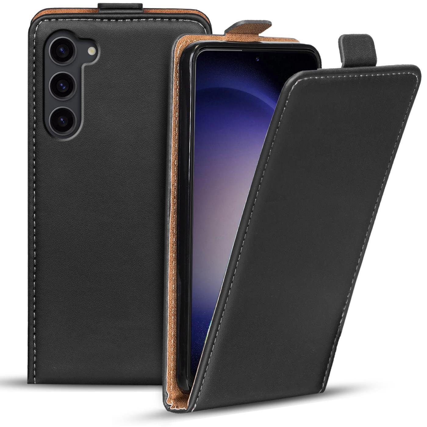 CoolGadget Handyhülle Flip Case Handyhülle für Samsung Galaxy S23 6,1 Zoll, Hülle Klapphülle Schutzhülle Flipstyle Cover Tasche