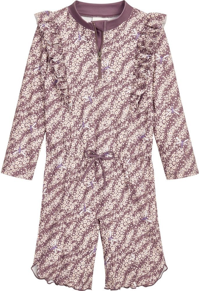 Playshoes Badeshorts Uv-Schutz Einteiler Blümchen 1/1 Arm