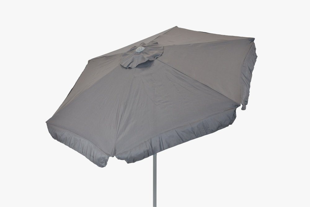MERXX Sonnenschirm grau, LxB: 180,00x180,00 cm, abknickbar