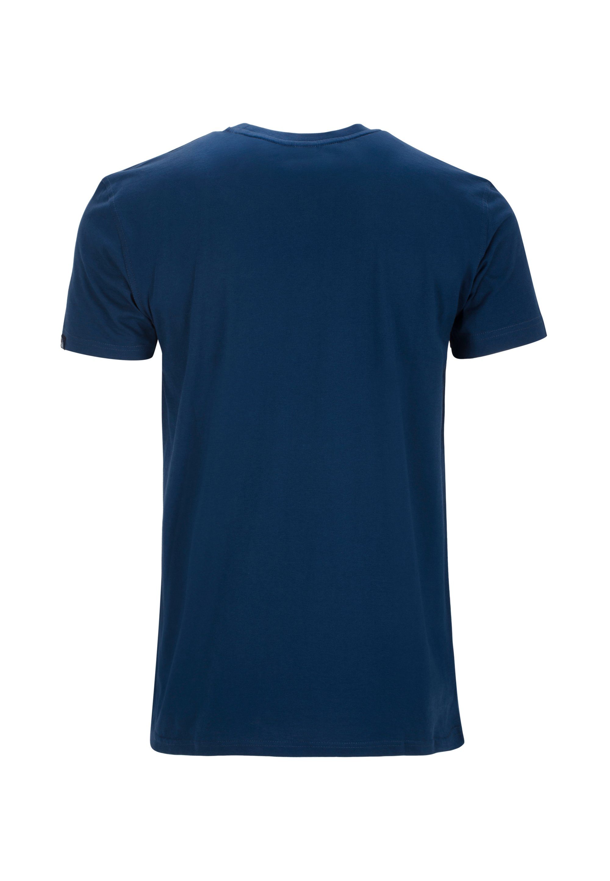AHORN SPORTSWEAR T-Shirt Basic-Look klassischen blau im