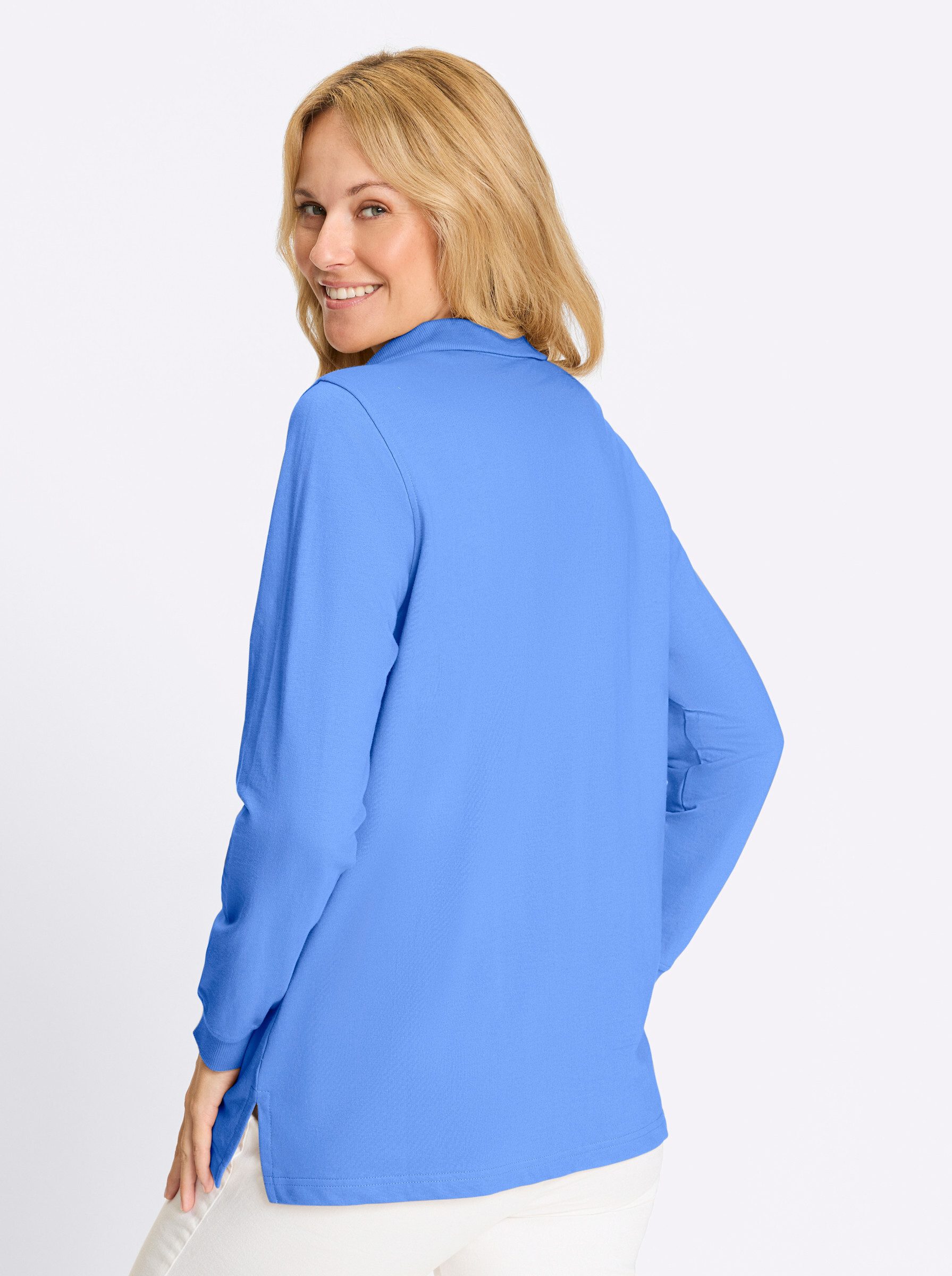 Sieh an! Sweater Long-Sweatshirt Langarm