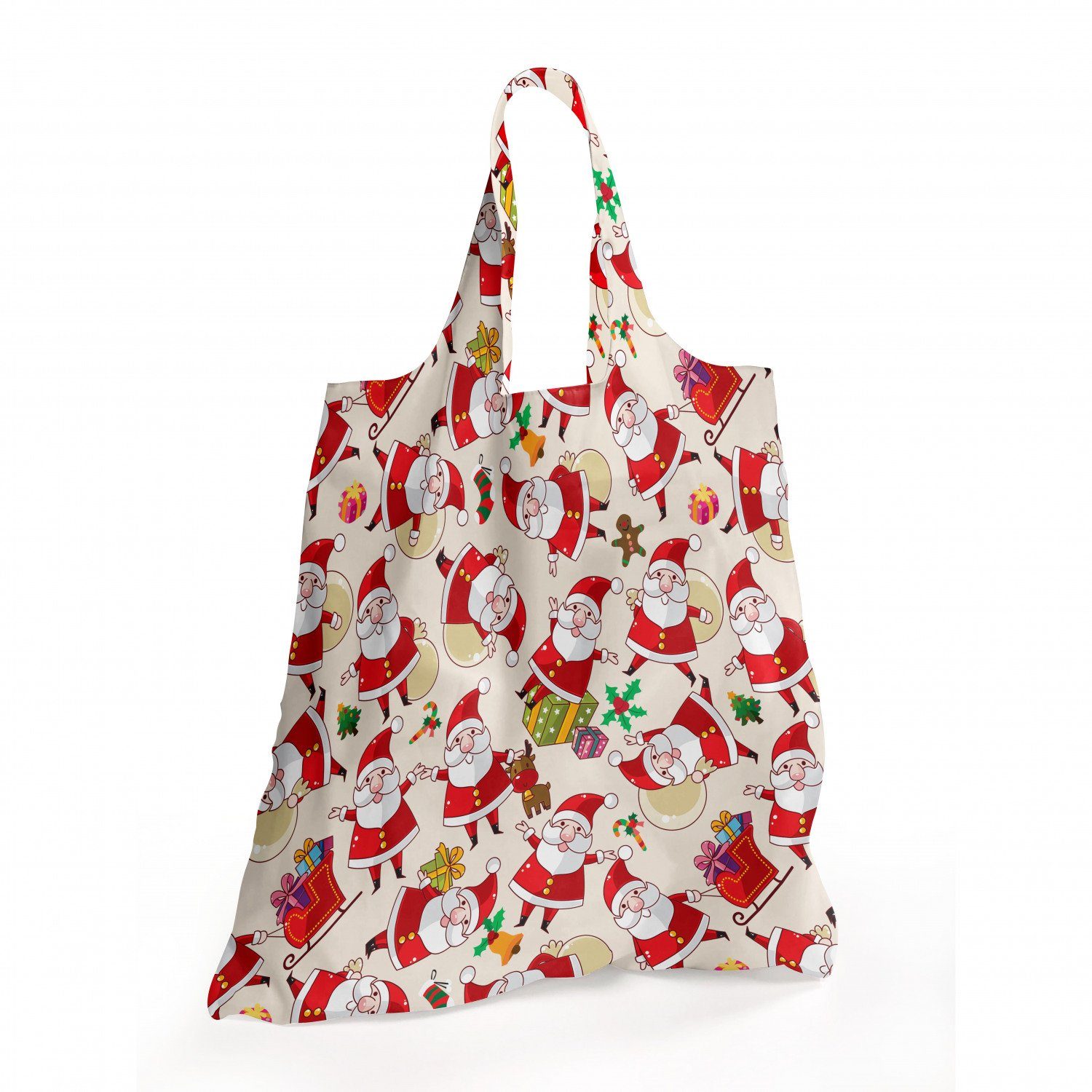 Damen Alle Damentaschen Abakuhaus Tragetasche Praktische Einkaufstaschen Umweltfreundliche Wiederverwendbare, Weihnachten Cartoo