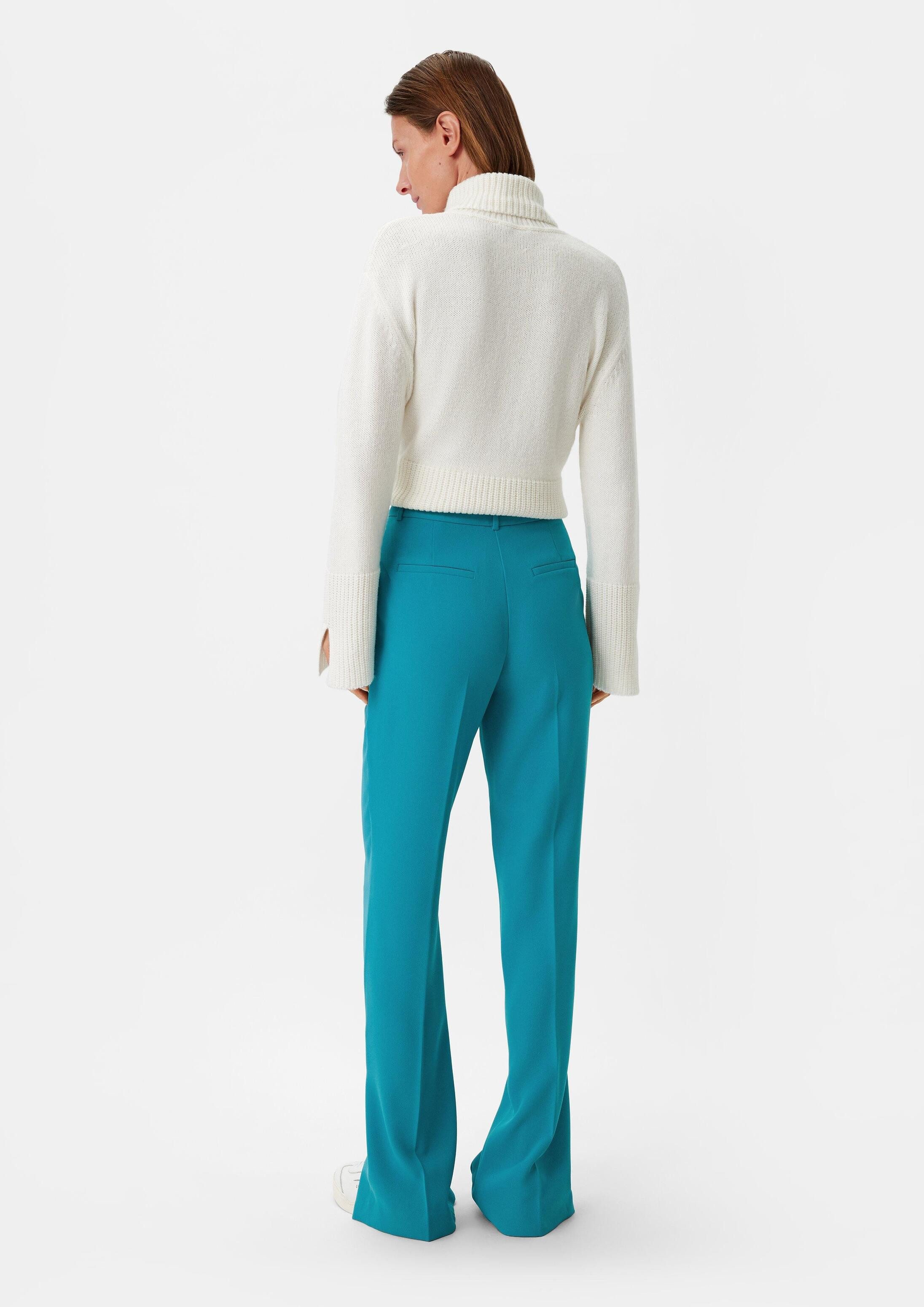 comma Chinos Hose Regular: Hose mit Flared Leg