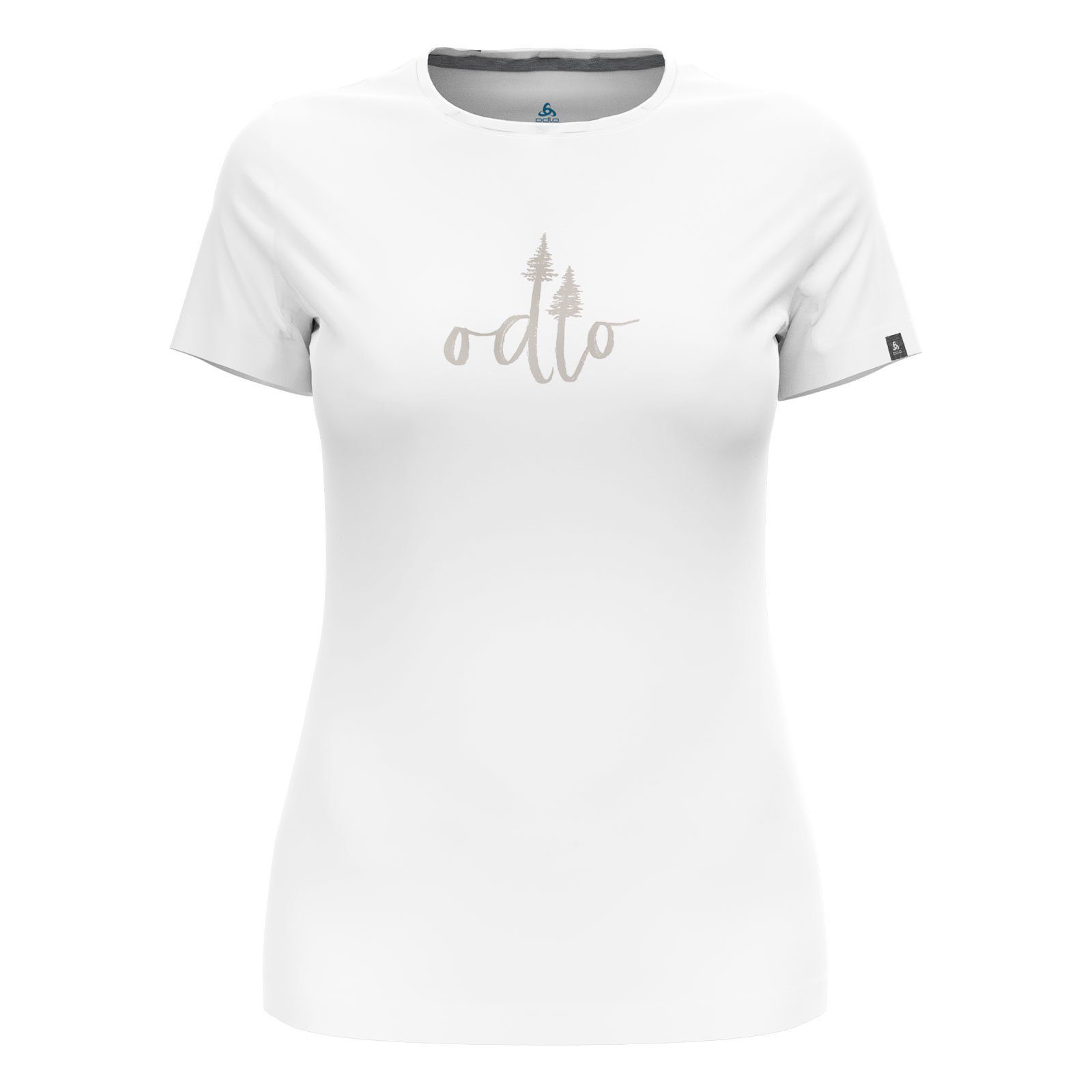 Odlo T-Shirt Kumano mit Baumprint white 10000