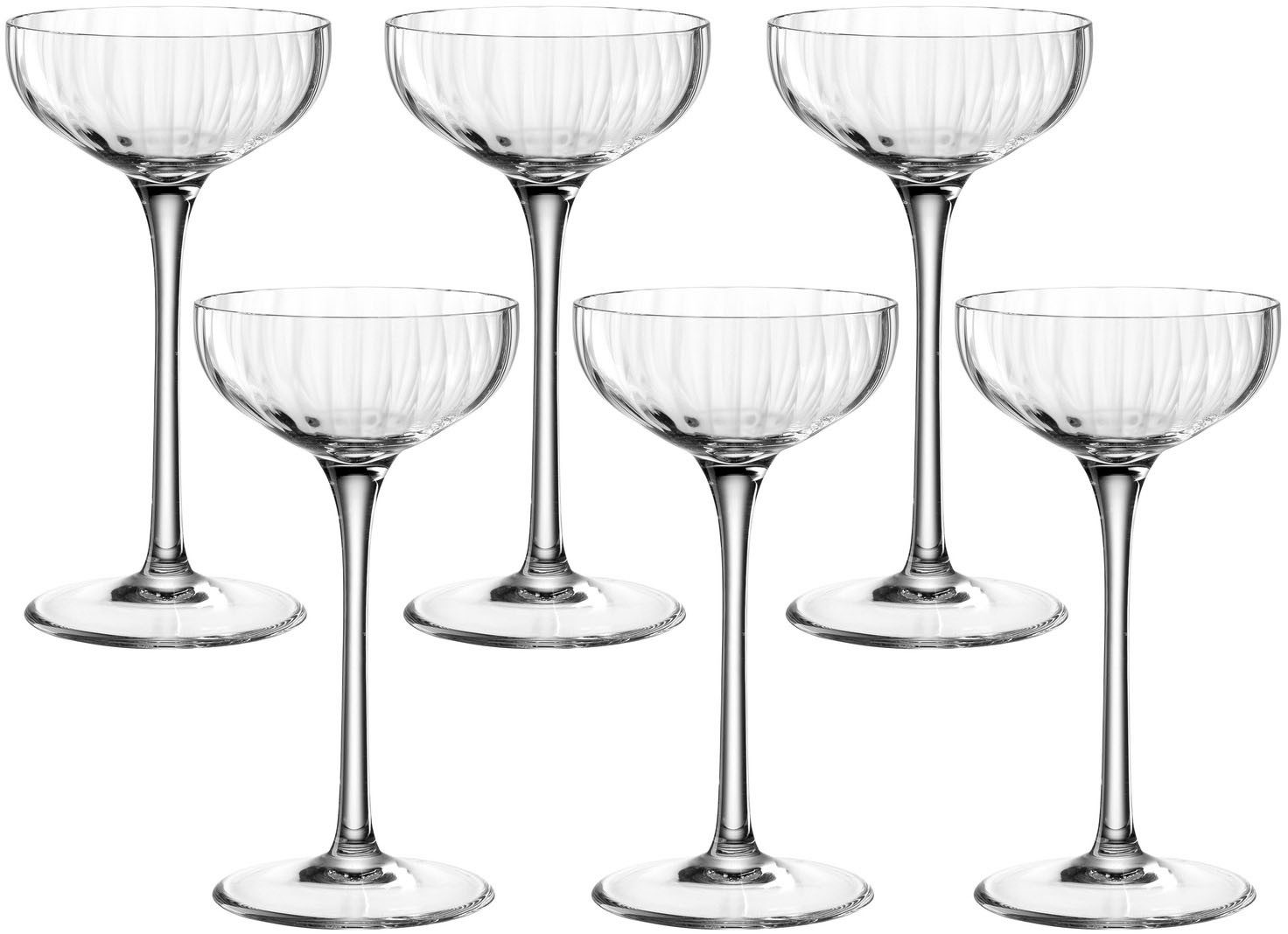 LEONARDO Likörglas POESIA, 6-tlg., Kristallglas, 90 ml, 6-teilig