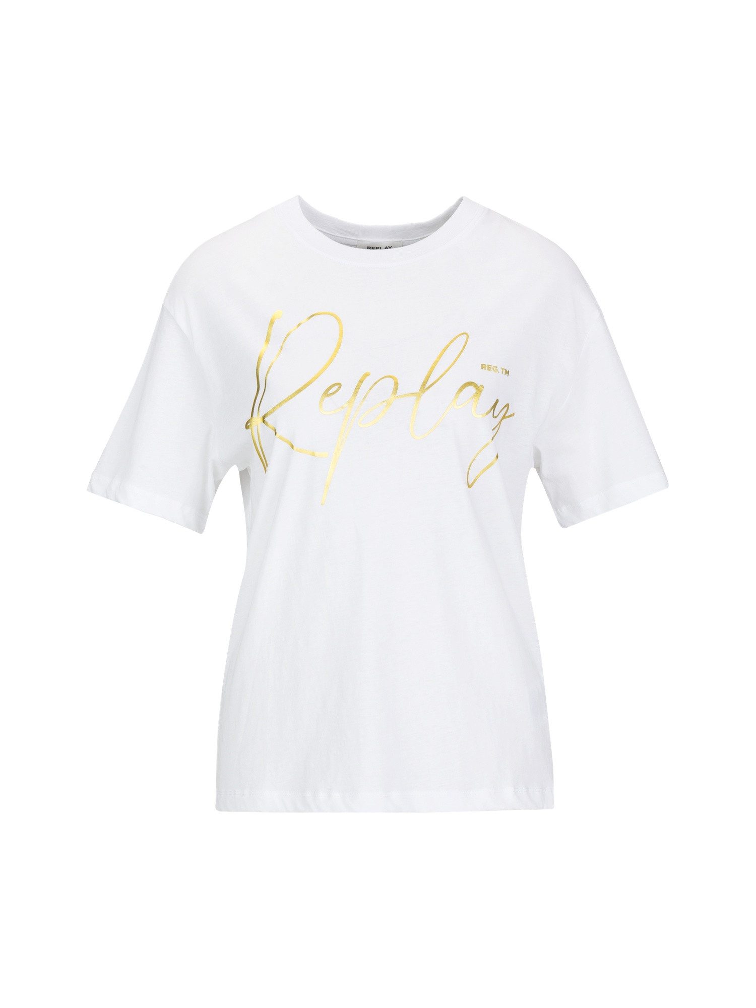 Replay T-Shirt Replay Print Big