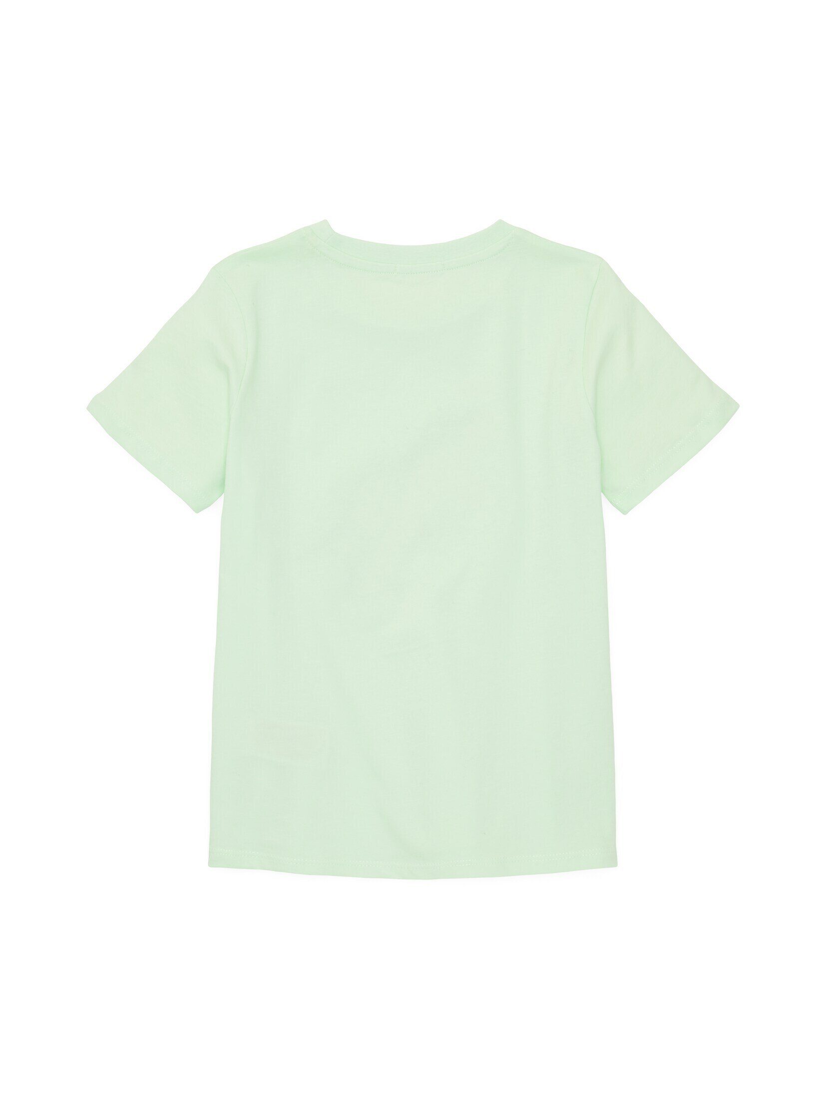 fresh TOM TAILOR mit T-Shirt Print apple green T-Shirt lime