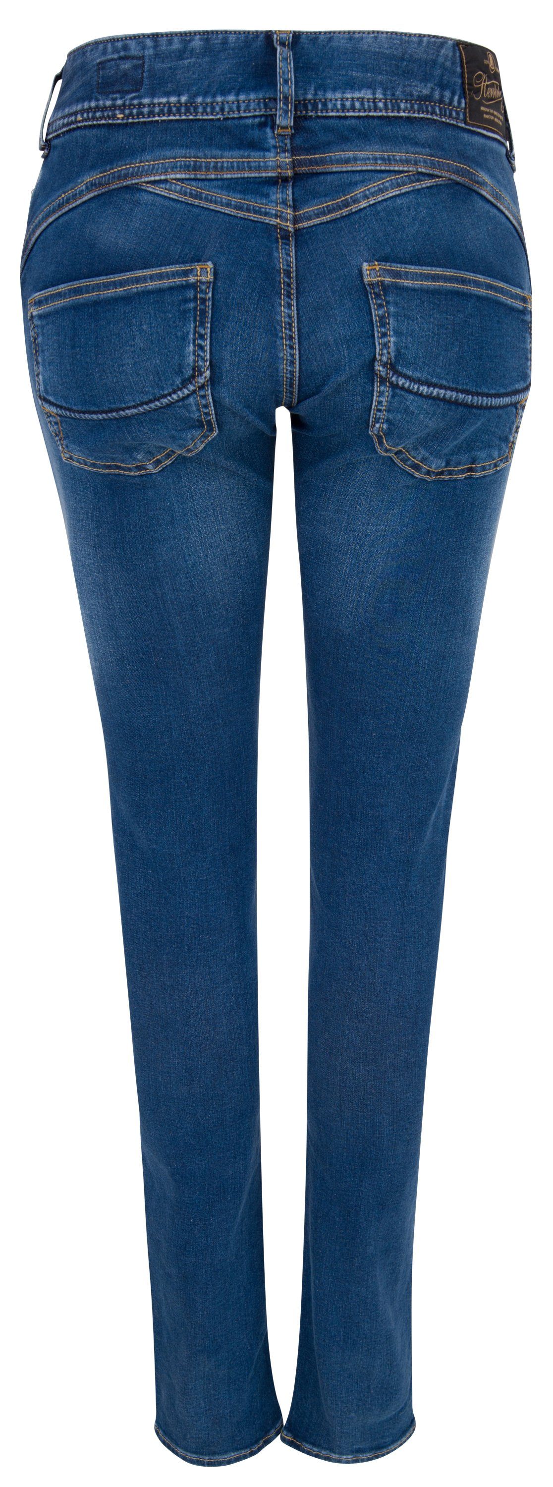 HERRLICHER Stretch-Jeans Powerstretch dazzling Denim Herrlicher Slim blue GILA 5606-D9668-663