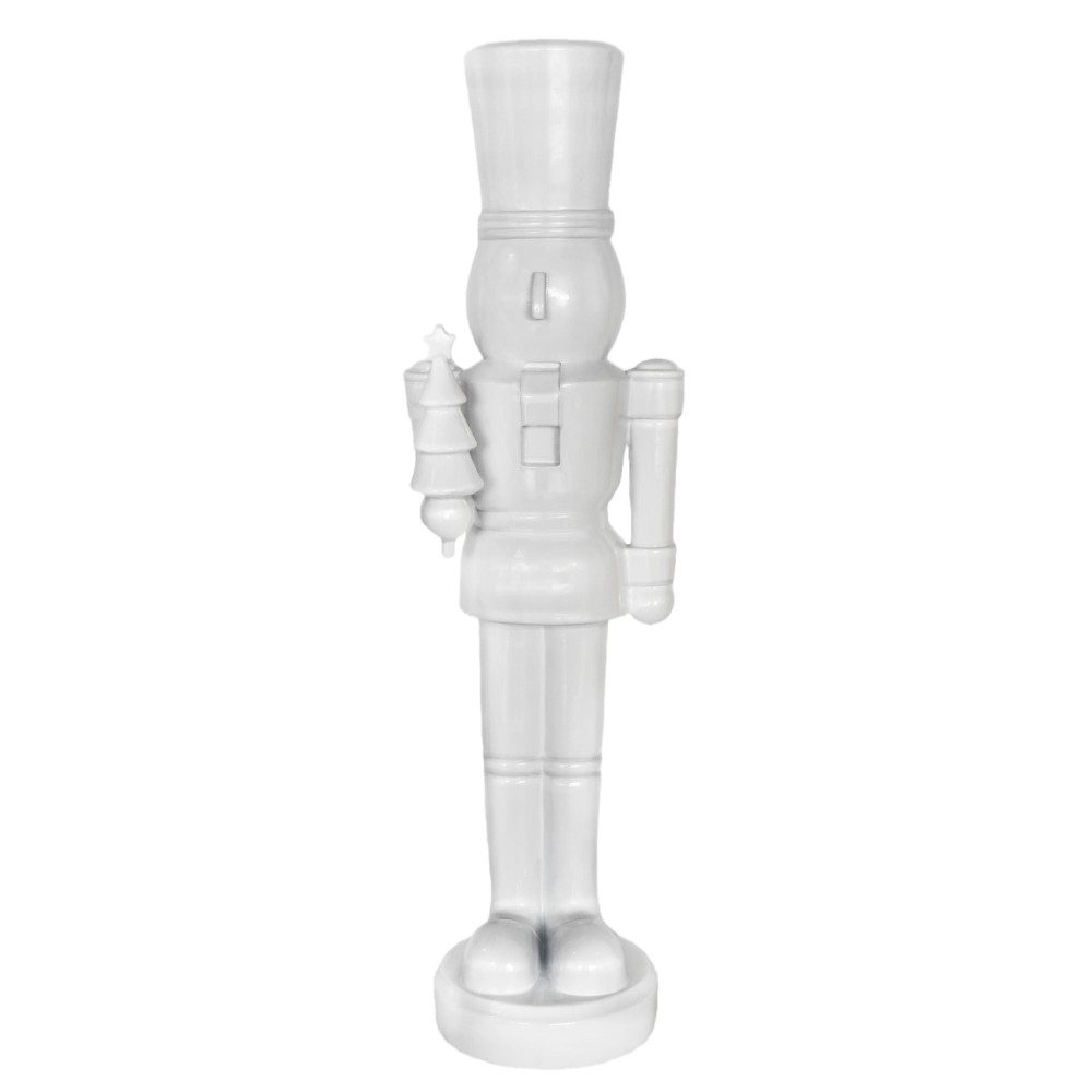 Cor Mulder Nussknacker Cor Mulder Porzellan-Nussknacker, 43.5cm, weiss, 70919
