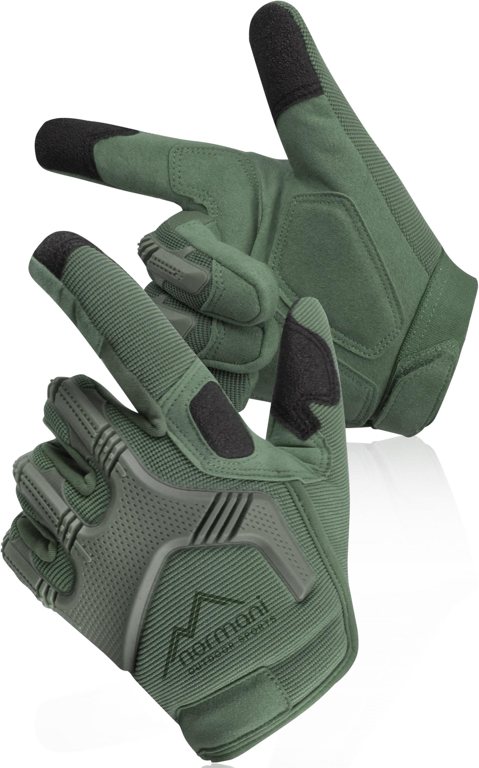 Taktische Outdoor Motorrad Fingerhandschuhe Militärische Handschuhe GLOVES Multisporthandschuhe Einsatzhandschuhe normani ARMY Paintballhandschuhe Specialist Oliv Sporthandschuhe