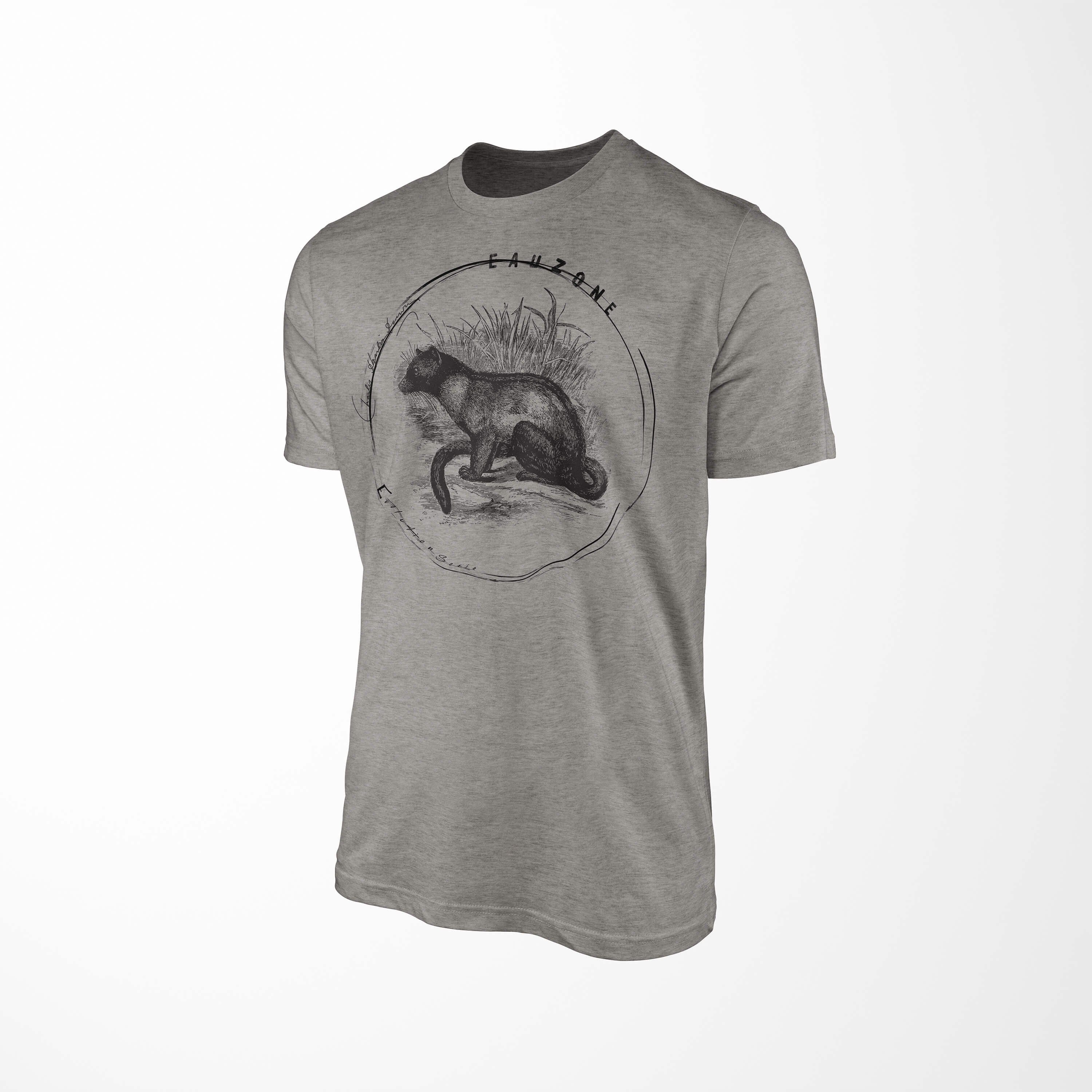 Herren Evolution Ash Arctogale Sinus T-Shirt Art T-Shirt