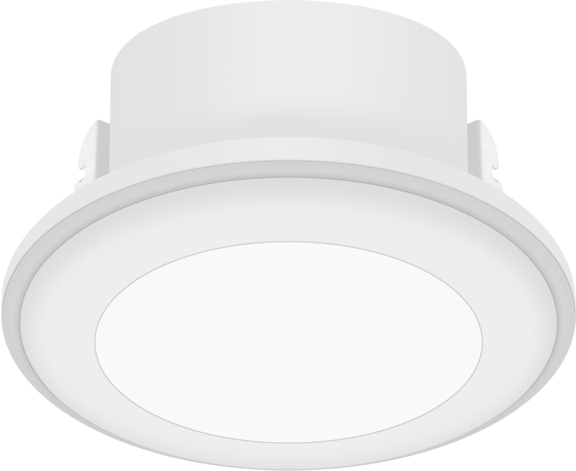 Nordlux LED LED integriertem Elkton, integriert, Warmweiß, fest Einbaustrahler mit Dimmer Einbauleuchte