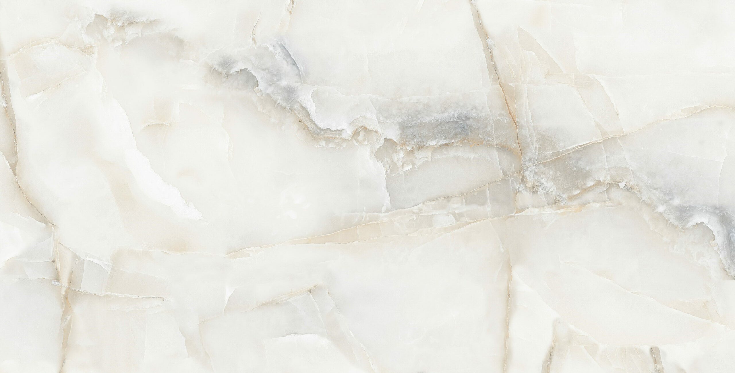 Wandfliese 1 Paket (1,44 m) Fliesen AQUARIOUS ONYX GREY (60 × 120 cm), grau, Küchenfliesen Badfliesen Flur Wandverkleidung Marmoroptik satin matt