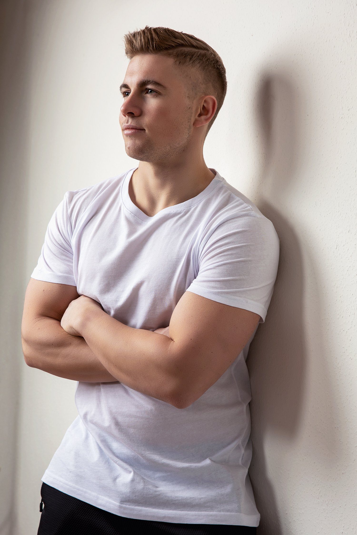 T-Shirt (8-tlg) Rundhals Basic T-Shirt O-Neck günstig online kaufen