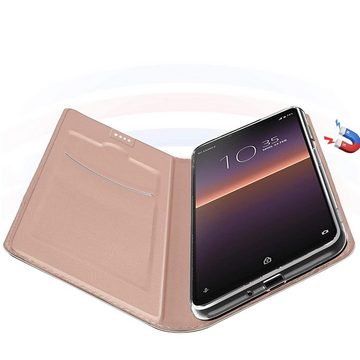 CoolGadget Handyhülle Magnet Case Handy Tasche für Sony Xperia 10 III 9 Zoll, Hülle Klapphülle Ultra Slim Flip Cover für Sony 10 III Schutzhülle