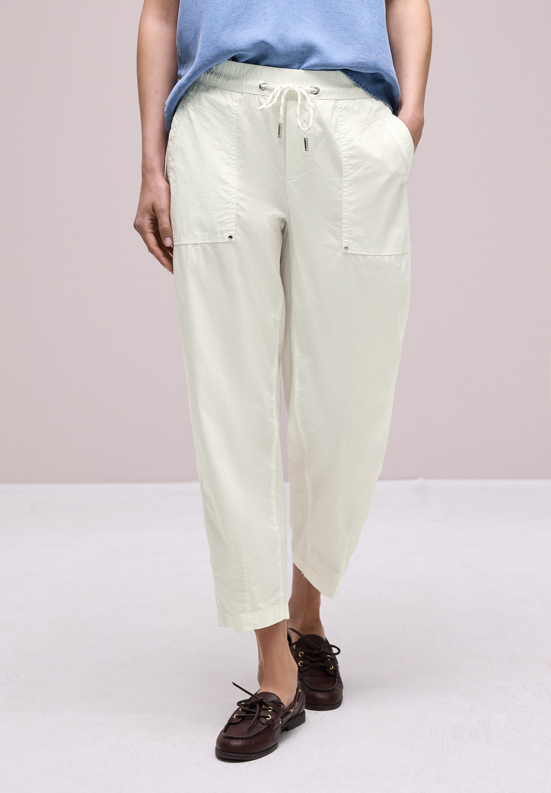 STREET ONE Jogger Pants im Papertouch