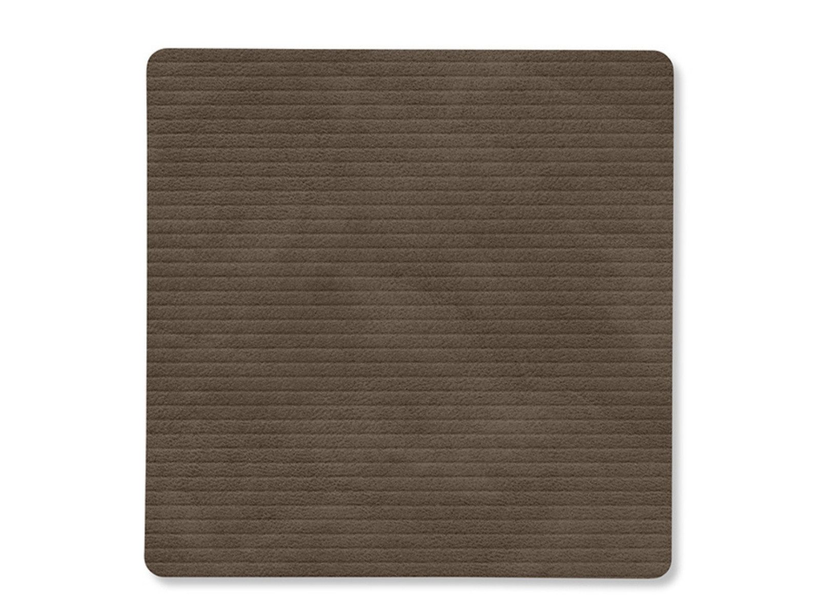 LIND DNA Platzset Corduroy Untersetzer Square caviar 10x10cm