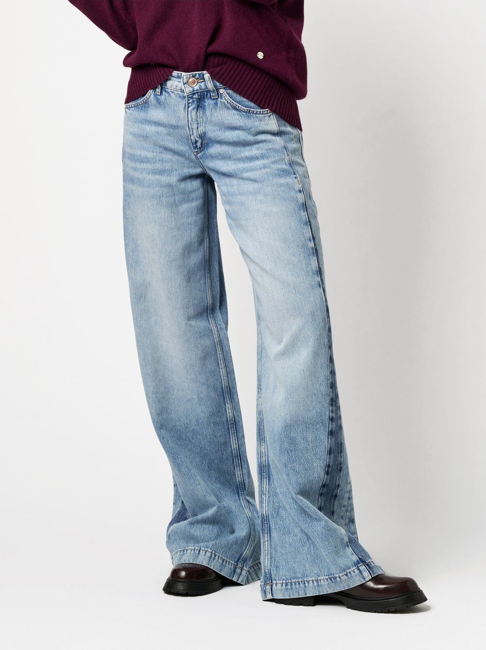 Weite Jeans Liv