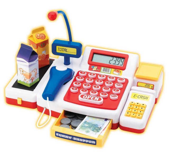 SIMBA Kaufladen »Simba Supermarktkasse mit Scanner für Kaufmannsladen Kinder Spielzeug«