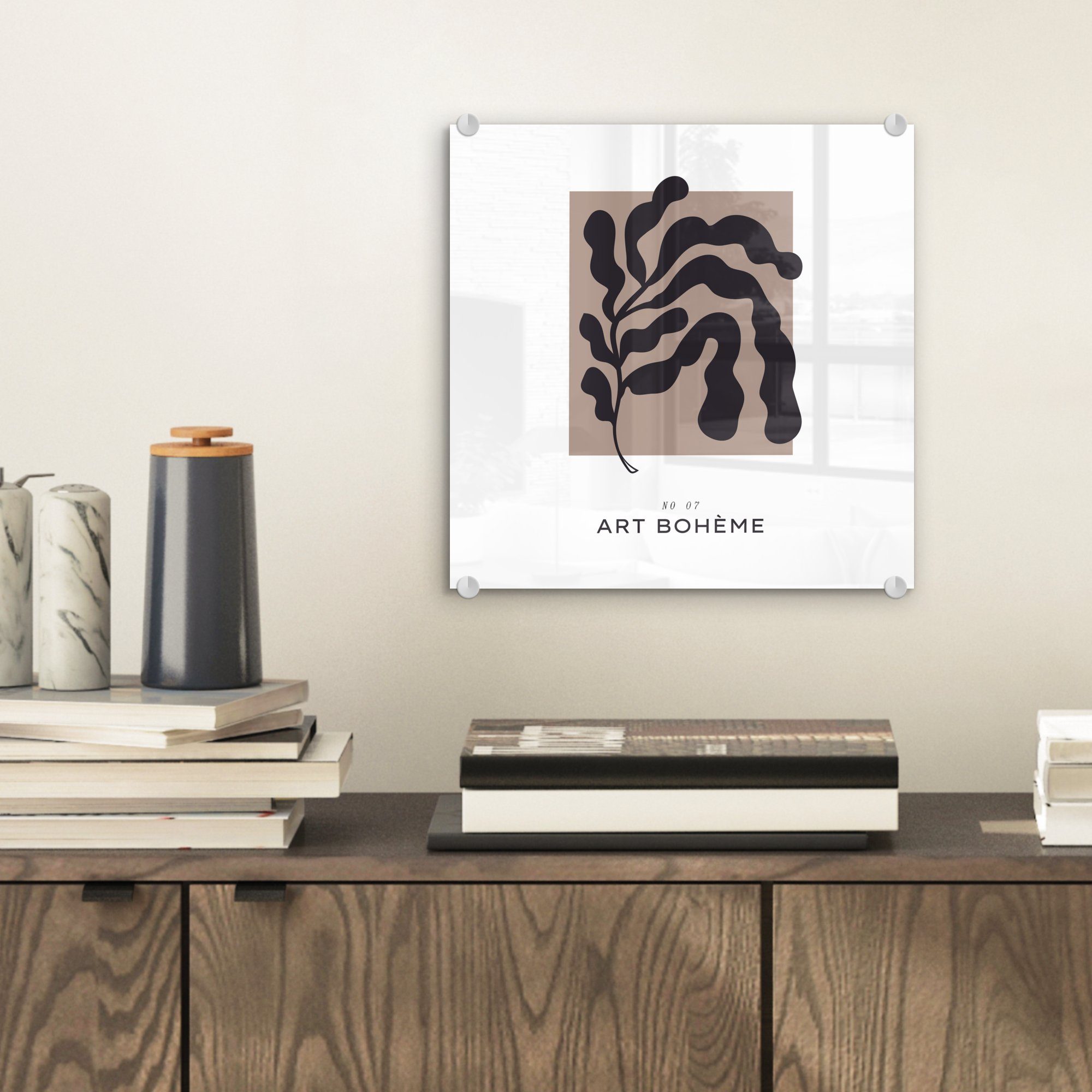 MuchoWow Acrylglasbild Pflanzen - Abstrakt - günstig online kaufen