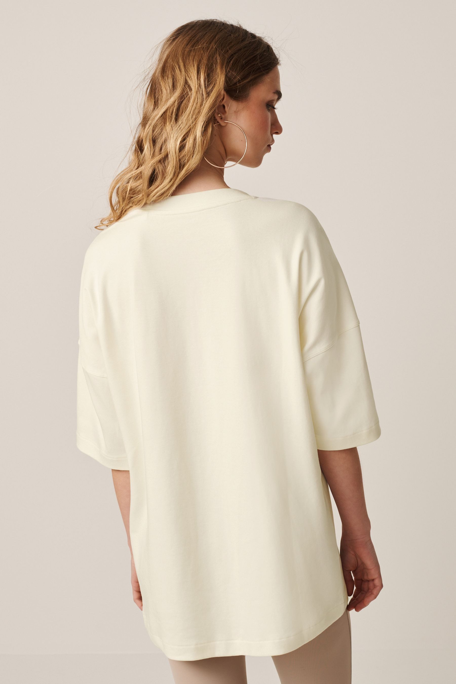 Next T-Shirt Langes Oversized Fit T-Shirt günstig online kaufen