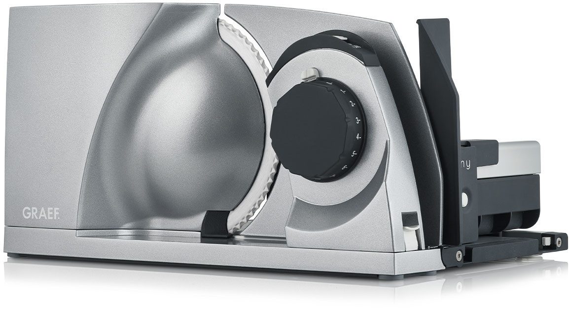 Graef Allesschneider Mytiny MT1000EU, silber, 170 W