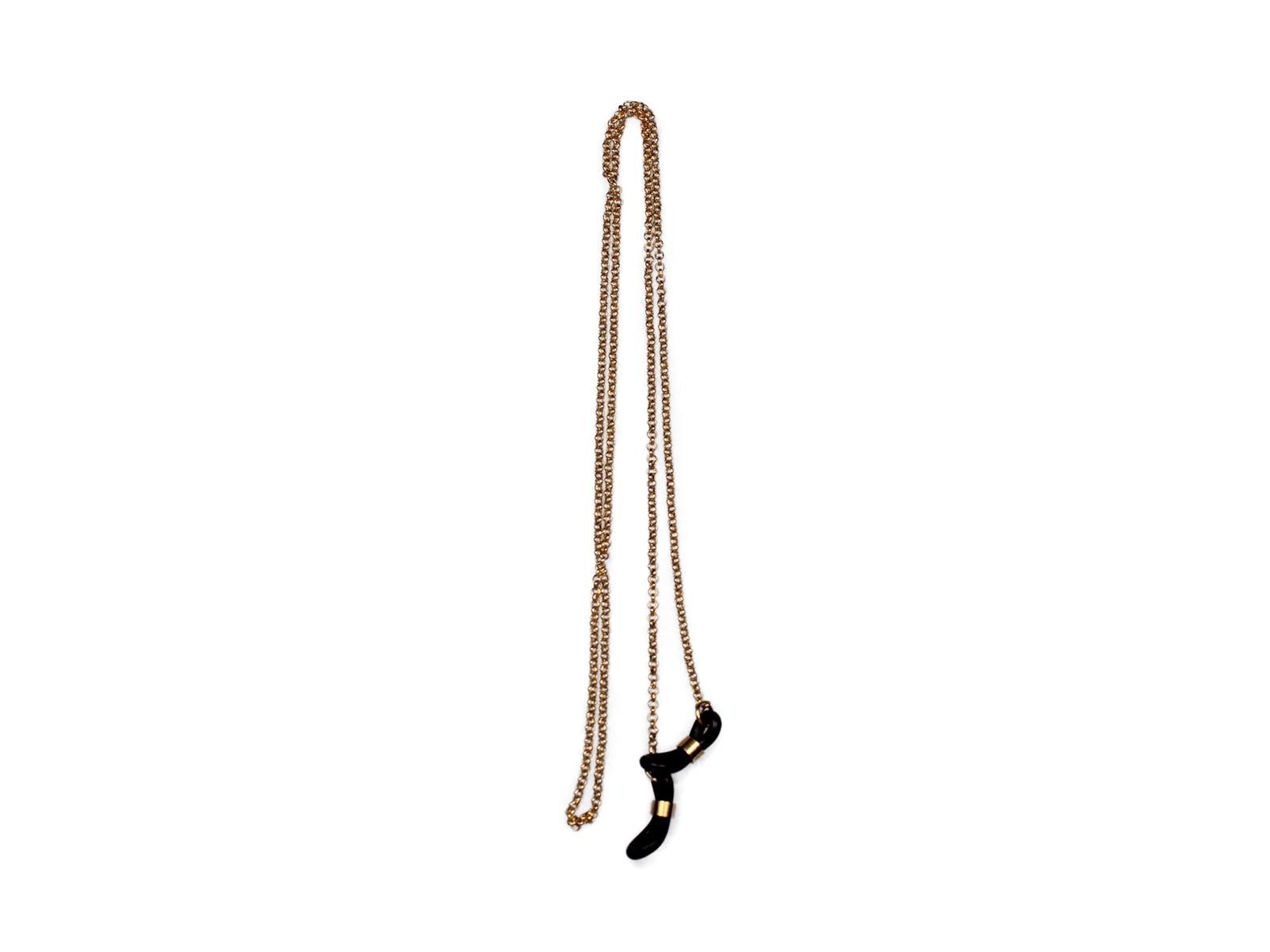 Brillenetui Brillenband aus Metall in Gold Nr. 4
