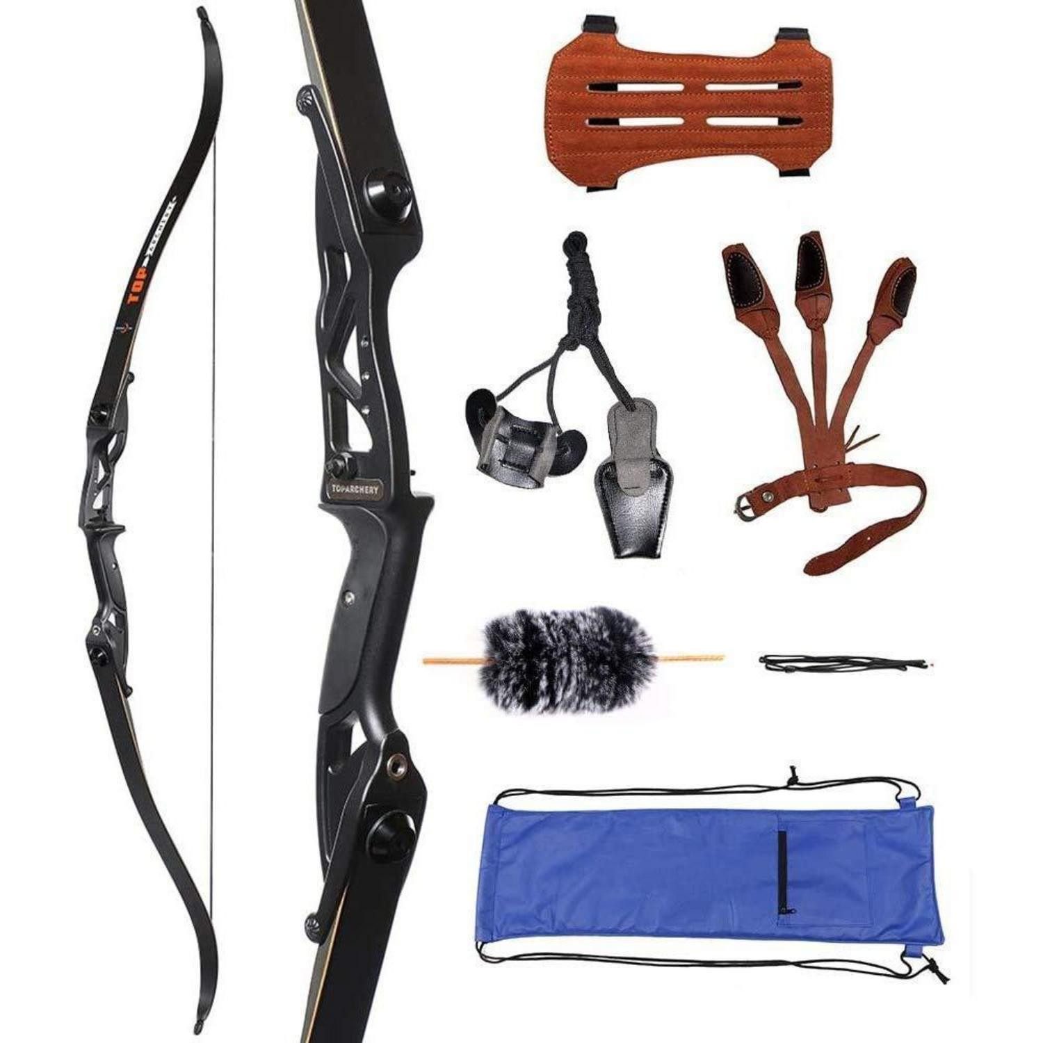 LuxusKollektion Recurvebogen Recurvebogen 56 Zoll 30-50 lbs Take-Down