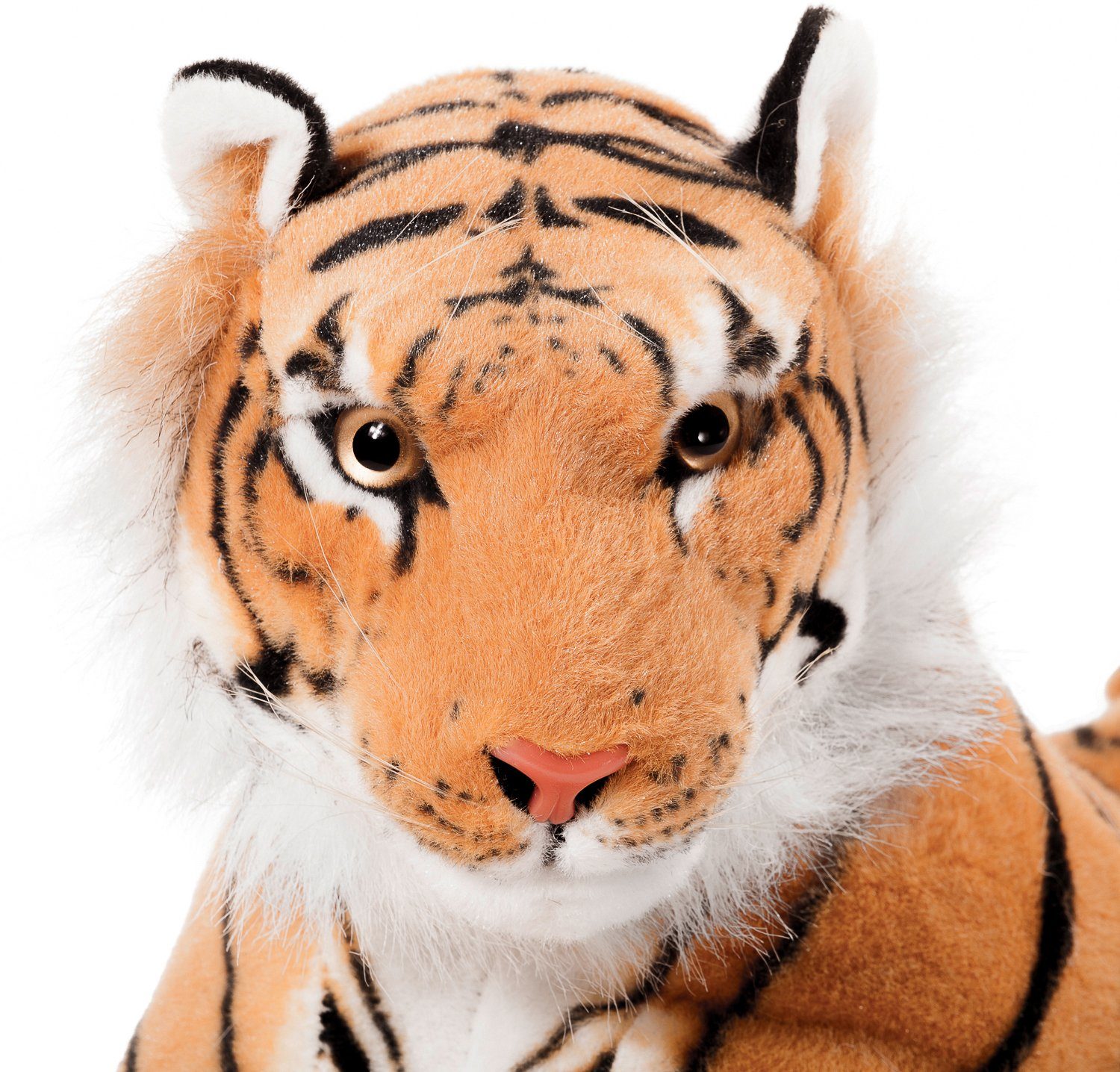 BRUBAKER Kuscheltier Tiger 75 cm (1-St), liegend