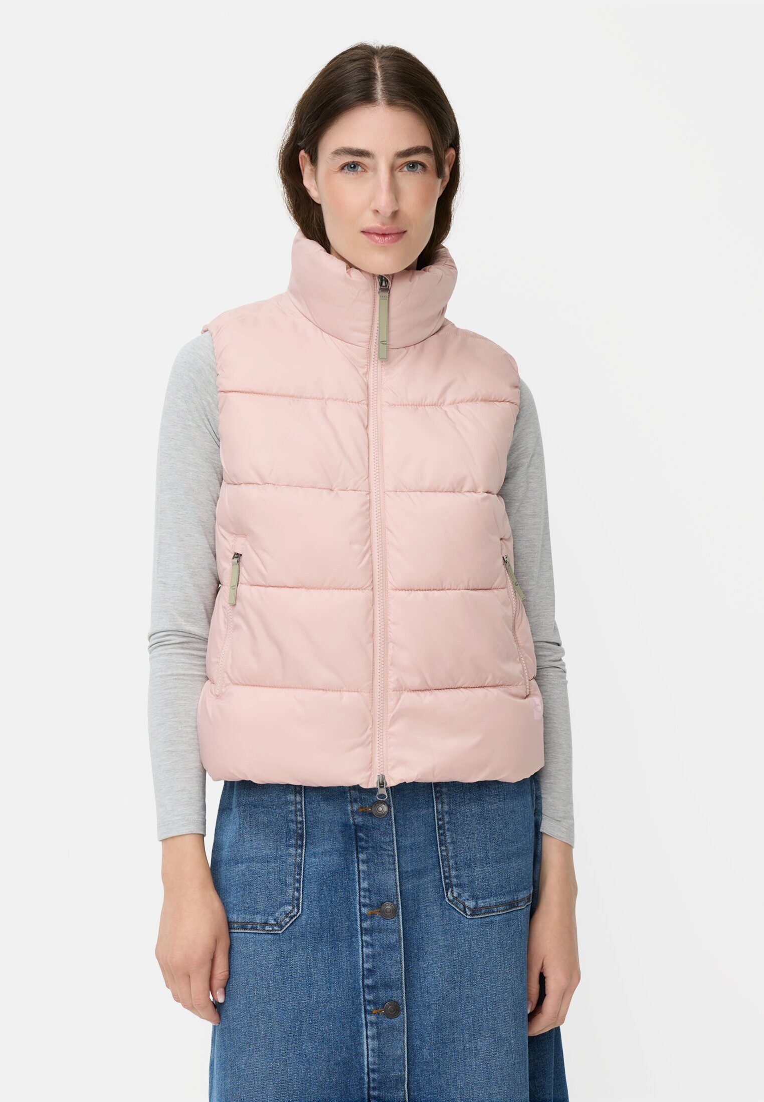 camel active Steppweste mit 2-Wege-Reißverschluss ärmellos günstig online kaufen