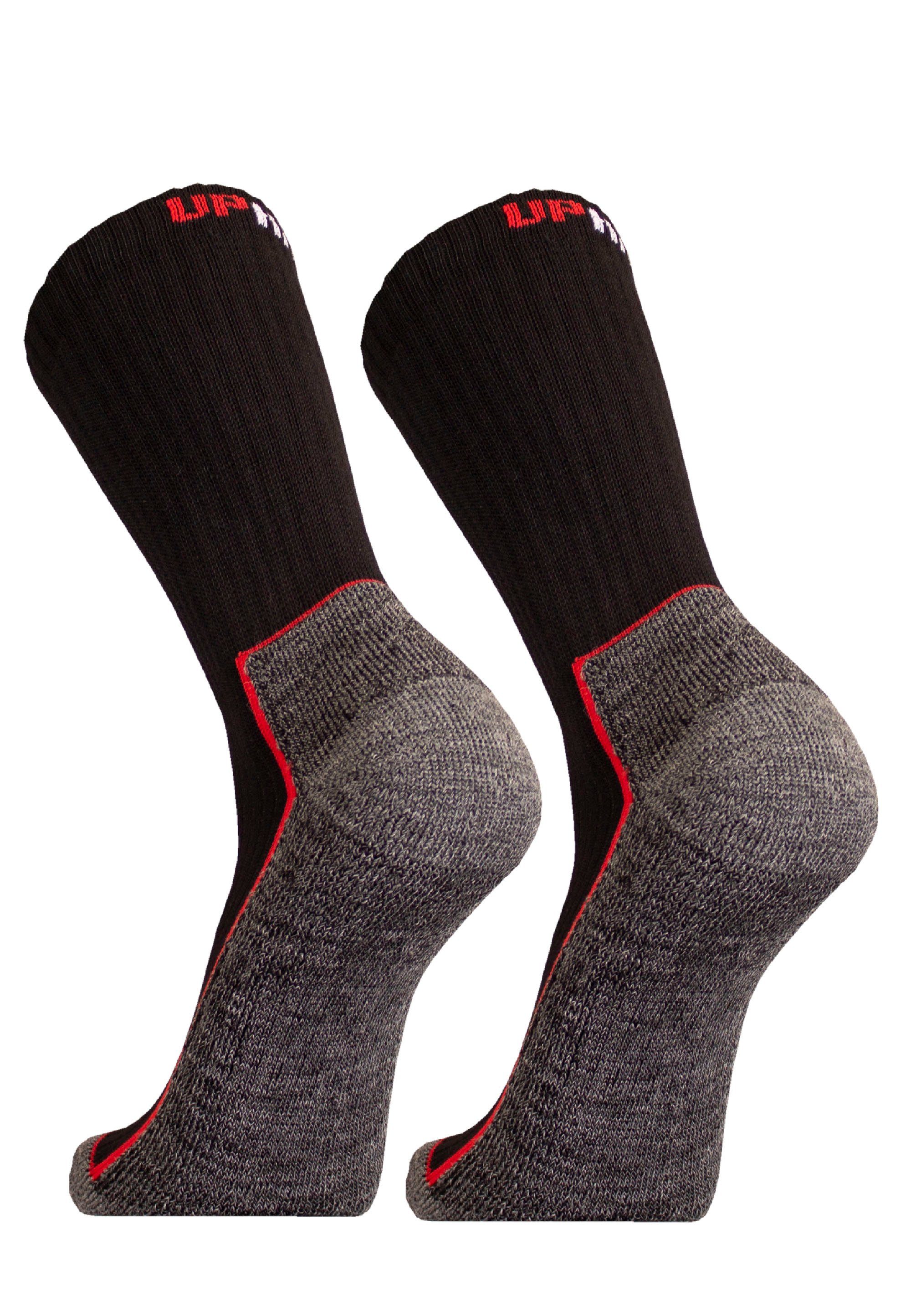 UphillSport Socken SAANA 2er Pack (2-Paar) mit speziell geformter Ferse
