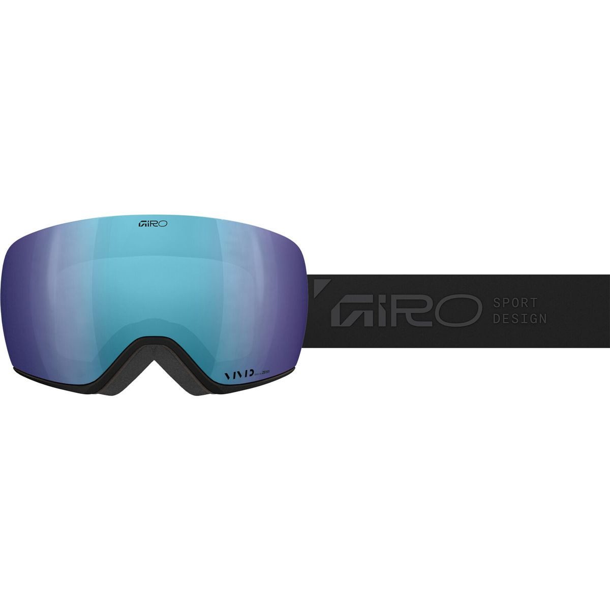 Giro Skibrille Snow Article II, Unisex Skibrille mit riesigem Sichtfeld, VIVID ZEISS Scheiben und