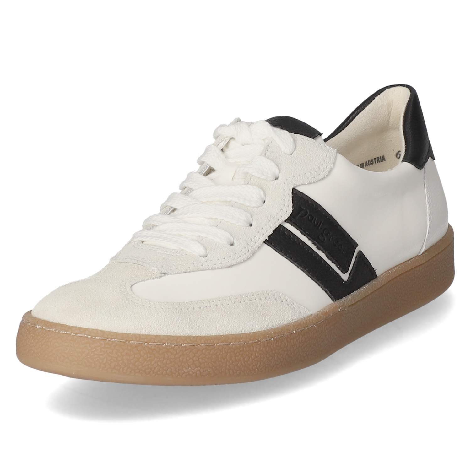 Paul Green Paul Green 5437-02 Damen Leder weiss-kombi Schnürschuh günstig online kaufen