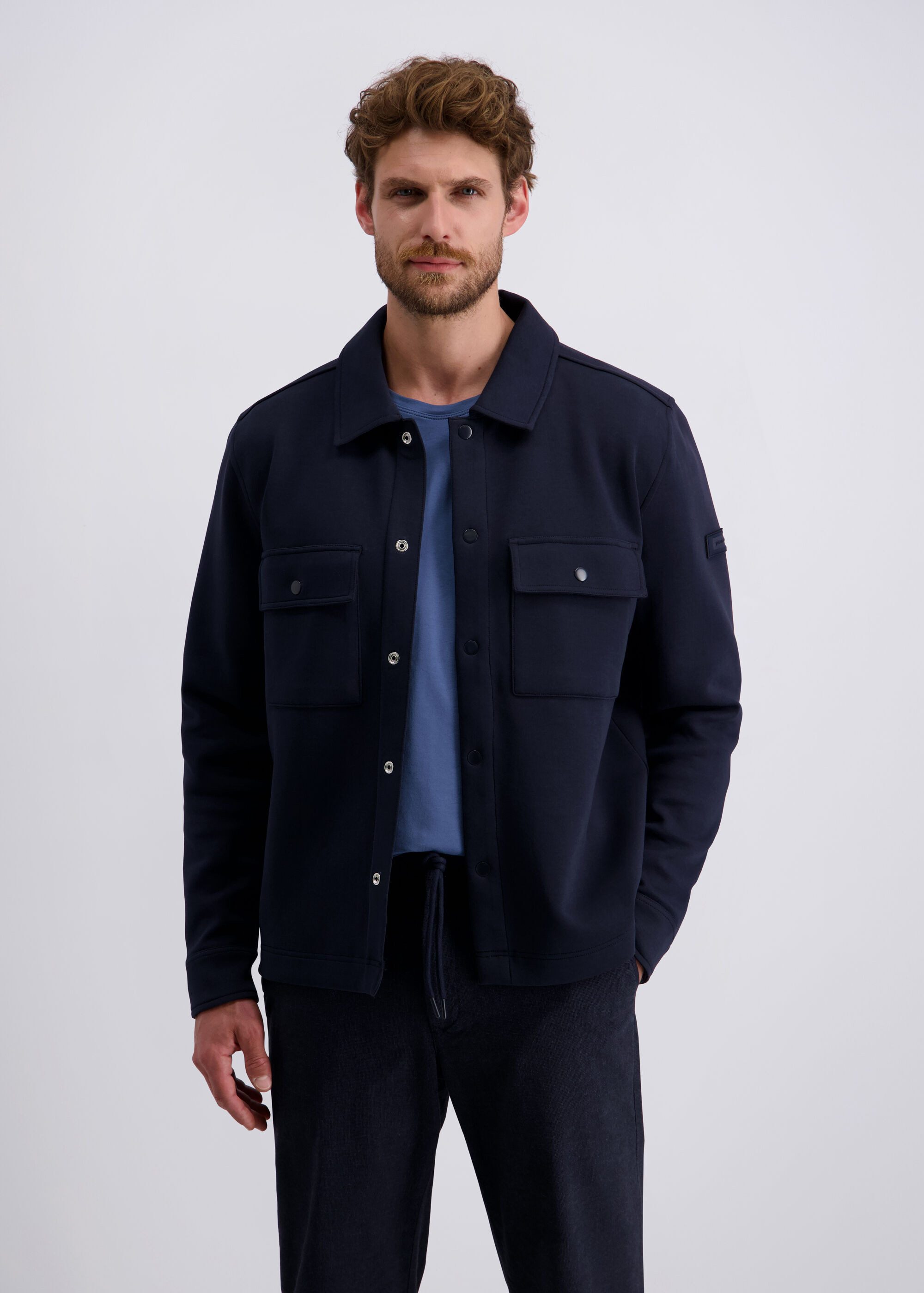 Pierre Cardin Funktionsjacke (1-St) mit Knopfleiste günstig online kaufen