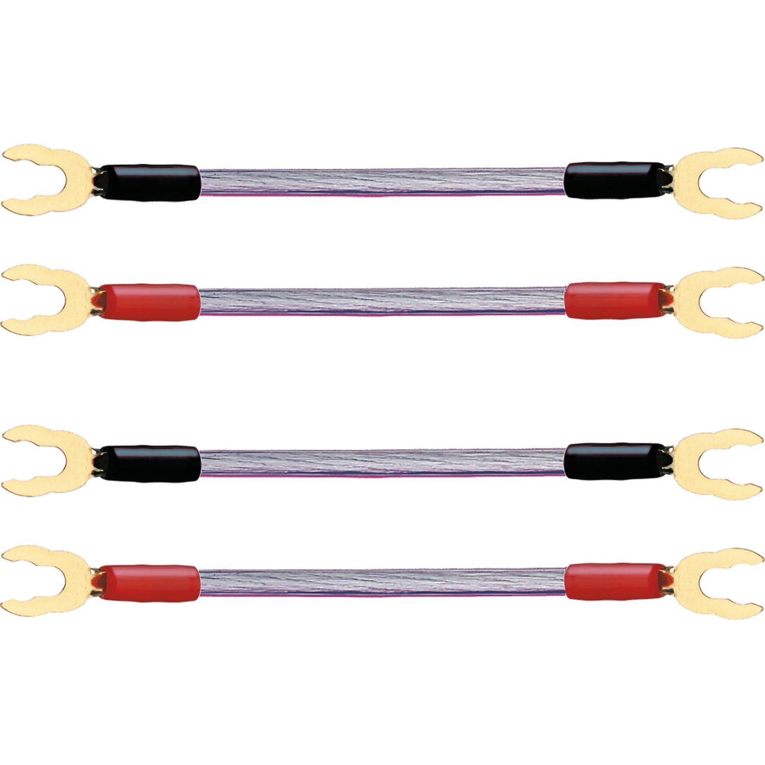 OEHLBACH JUMP! Kabelbrücken für Lautsprecherterminal 6 mm² Audio- & Video-Kabel, Kabelschuh, Kabelschuh (10 cm), Flexibel, Hochwertiges Kupfer