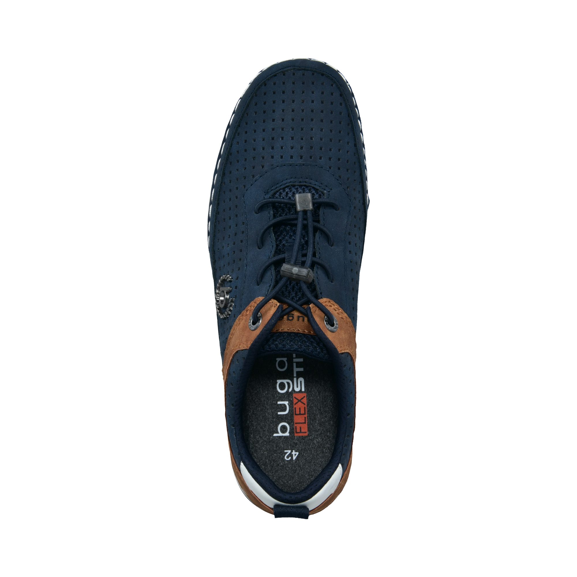 bugatti Sneaker leichter Freizeitschuh, Halbschuh, Alltags-Sneaker, Schlupfschuh