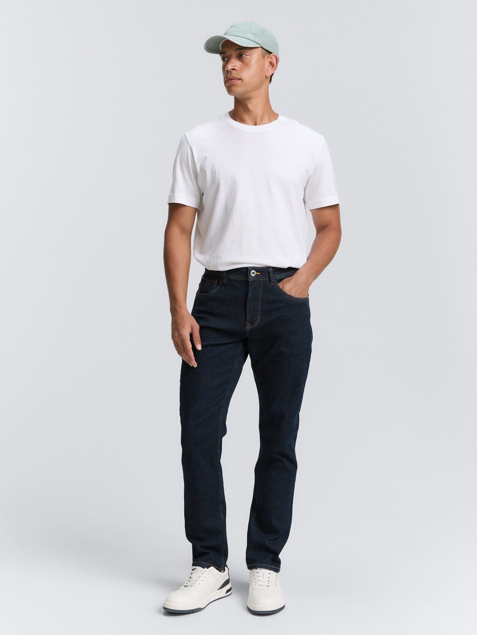 TOM TAILOR Slim-fit-Jeans Jeanshosen TTJOSH REGULAR SLIM Jeans mit Stretch günstig online kaufen